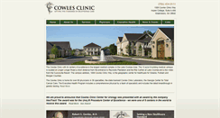 Desktop Screenshot of cowlesclinic.com